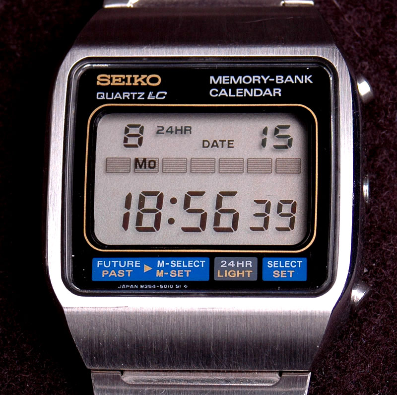 Seiko M354 Memory Bank Calendar