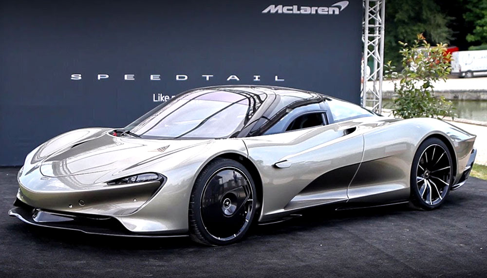1055bhp McLaren Speedtail achieves 250mph