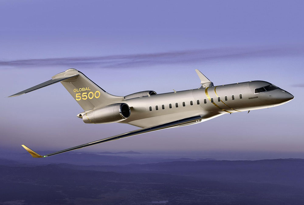 Bombardier Global 5500 And Global 6500 Business Jets