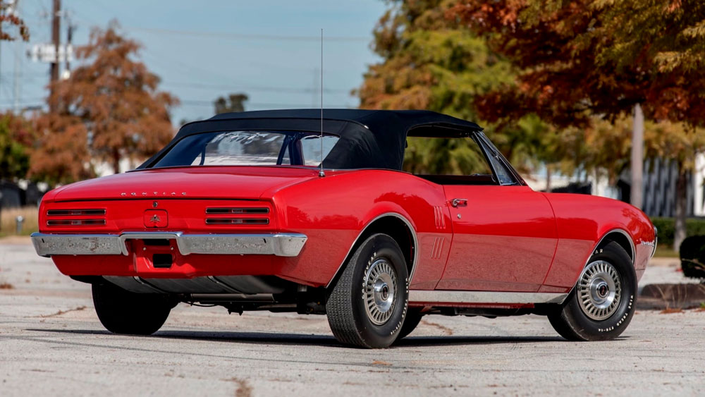 Pontiac Firebird Red ’67 Convertible